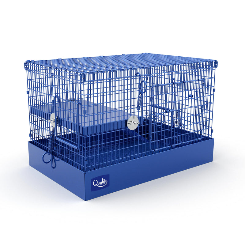 Collapsible Rat Travel Cage - 18" wide x 12" deep x 12" Tall.