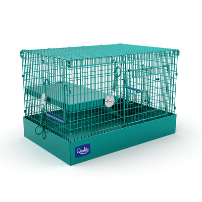 Collapsible Rat Travel Cage - 18" wide x 12" deep x 12" Tall.