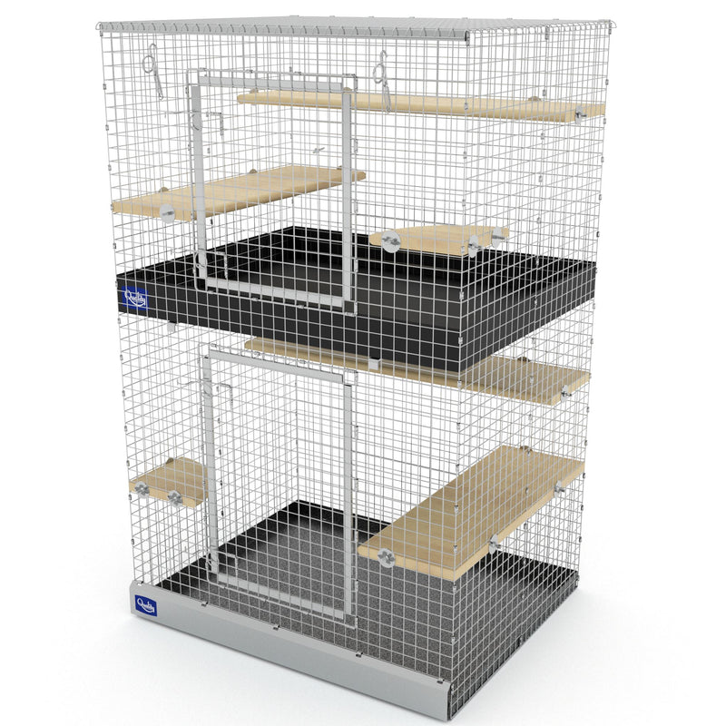 Chinchilla Mansion Second Level Upgrade Quality Cage Crafters 