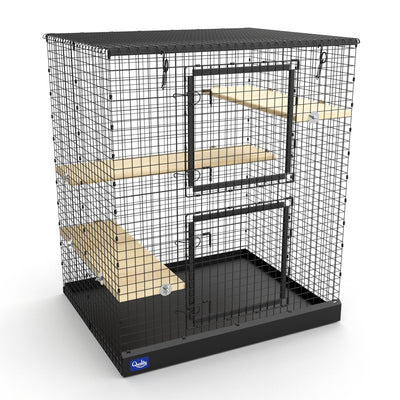 Chinchilla Mansion Chinchilla Cage - Handmade in the USA! Cages Quality Cage Crafters 