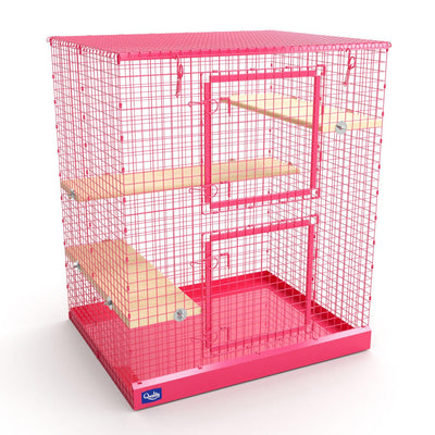 Chinchilla Mansion Chinchilla Cage - Handmade in the USA! Cages Quality Cage Crafters 