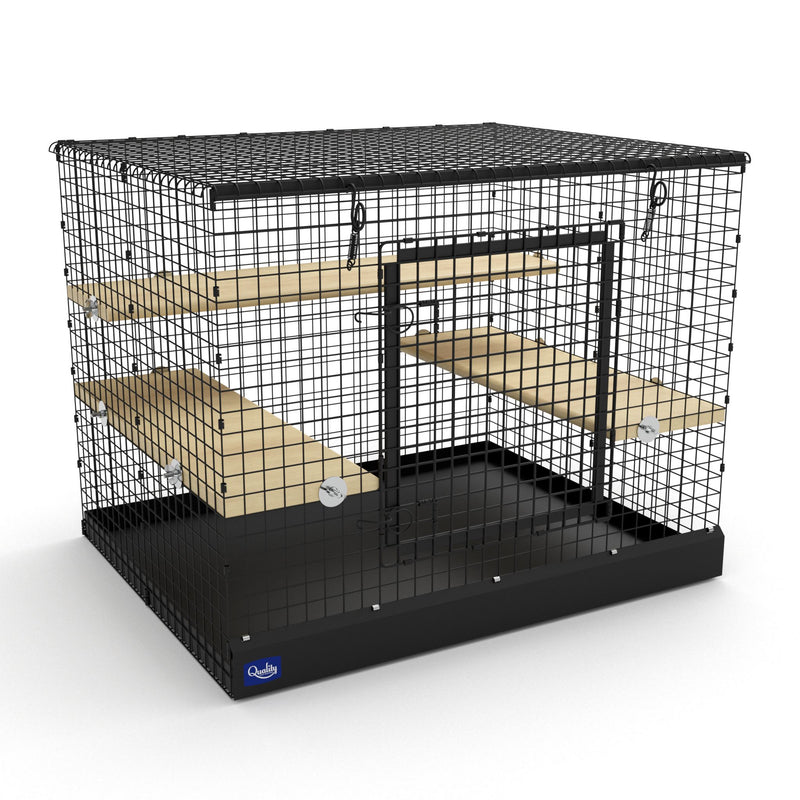 Chinchilla Mansion Chinchilla Cage - Handmade in the USA! Cages Quality Cage Crafters 