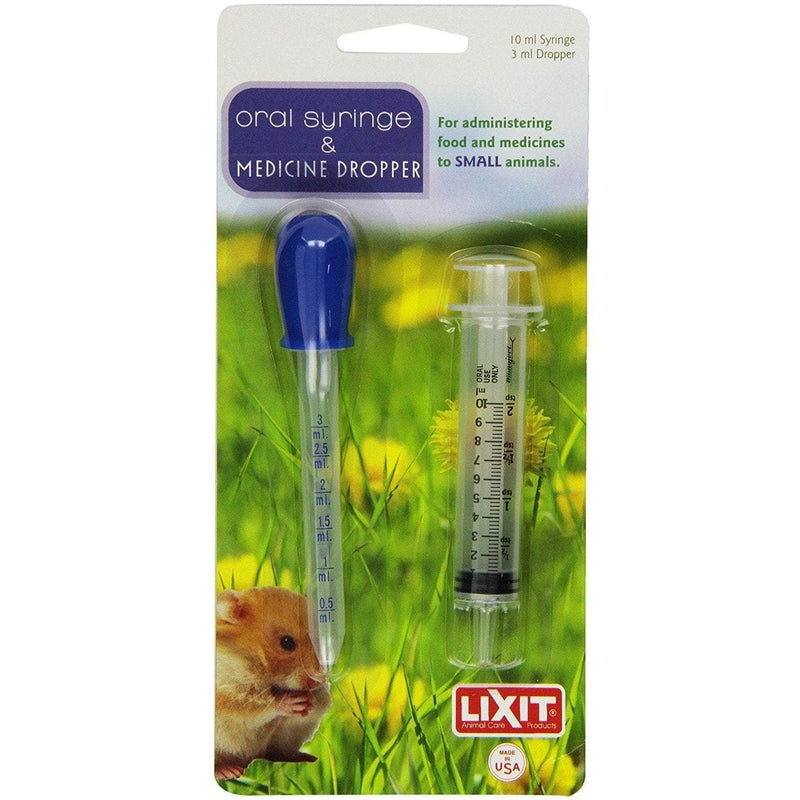 Feeding Syringe & Medicine Dropper Medical Quality Cage Crafters 